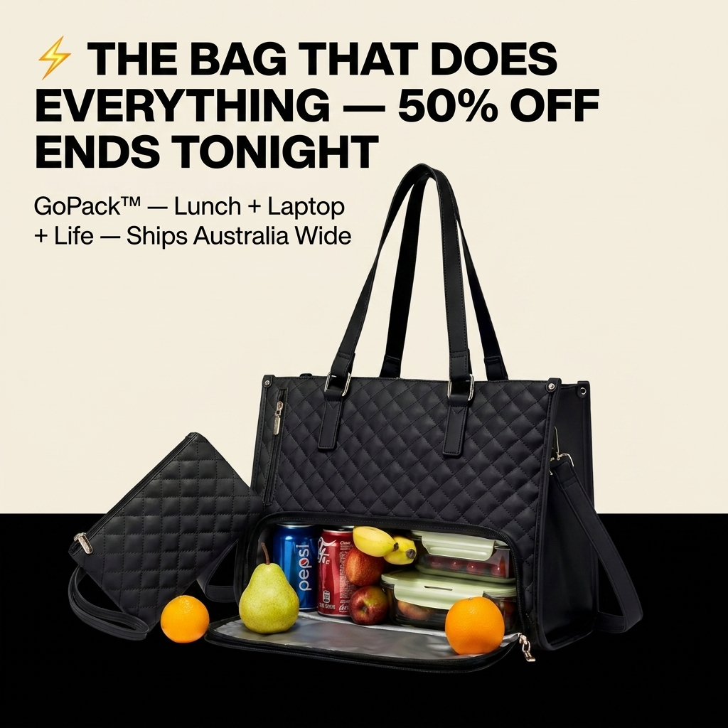 GoPack™ - 2 in 1 Tote Bag
